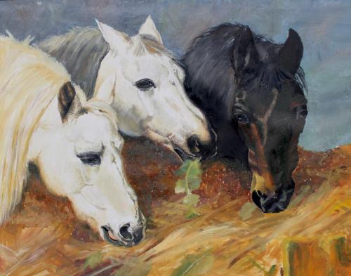 Artwork Three Horses