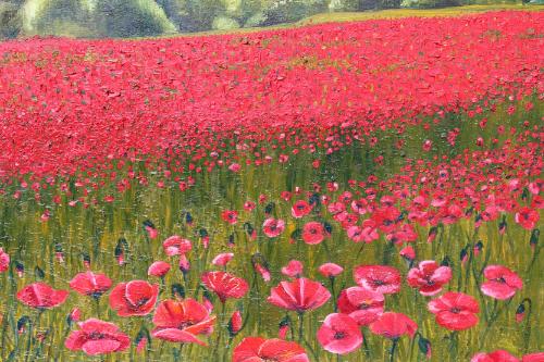 Artwork Poppy Field