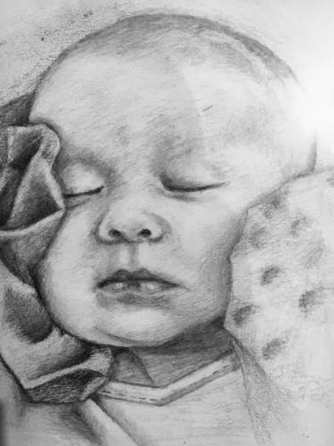 Baby Talia by QuintessentialArtist - Use the 'Create Similar' button to commission an artist to create your own artwork.