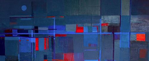 Artwork London Southbank Night