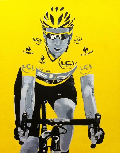 Bradley Wiggins by Martin - Use the 'Create Similar' button to commission an artist to create your own artwork.