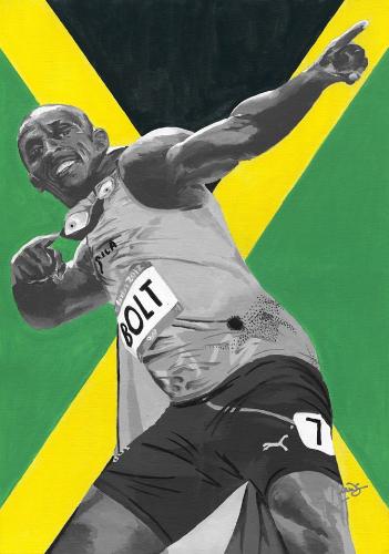 Artwork Usain Bolt