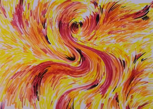 Artwork Around the sun