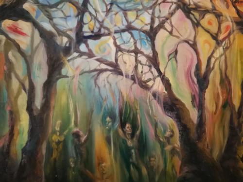 "Luminous Entanglement" by Alma - Use the 'Create Similar' button to commission an artist to create your own artwork.