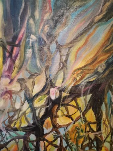 "Luminous Entanglement" by Alma - Use the 'Create Similar' button to commission an artist to create your own artwork.
