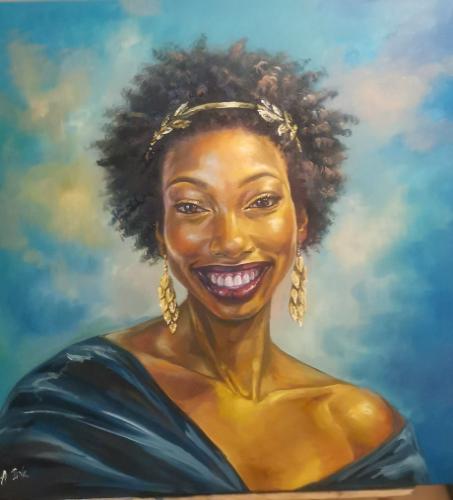 Artwork Portrait of a girl