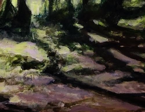 Woodland Light in Spring by artistmitch74 - Use the 'Create Similar' button to commission an artist to create your own artwork.