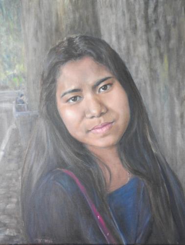 Thai girl (Sold) by TatianaW - Use the 'Create Similar' button to commission an artist to create your own artwork.