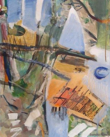 The Walk by Sandra - Use the 'Create Similar' button to commission an artist to create your own artwork.