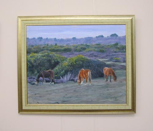 New forest ponies by KateM - Use the 'Create Similar' button to commission an artist to create your own artwork.