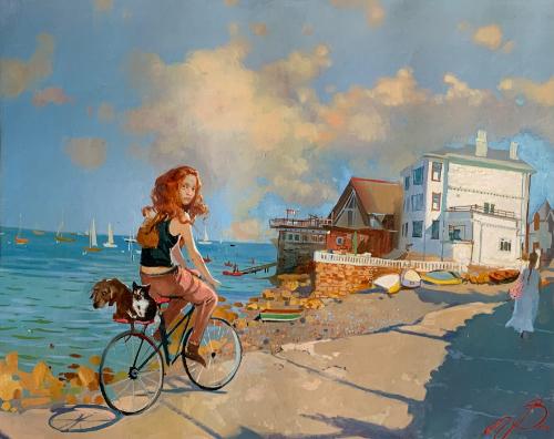 Artwork Sea view ride