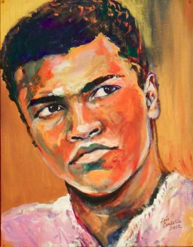 Cassius Clay (Muhammad Ali) by Lois - Use the 'Create Similar' button to commission an artist to create your own artwork.