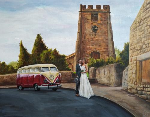 Wedding portrait example by LeeM - Use the 'Create Similar' button to commission an artist to create your own artwork.