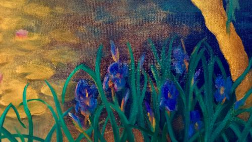 Flower Moon by LeeC - Use the 'Create Similar' button to commission an artist to create your own artwork.