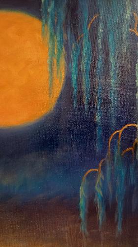 Flower Moon by LeeC - Use the 'Create Similar' button to commission an artist to create your own artwork.