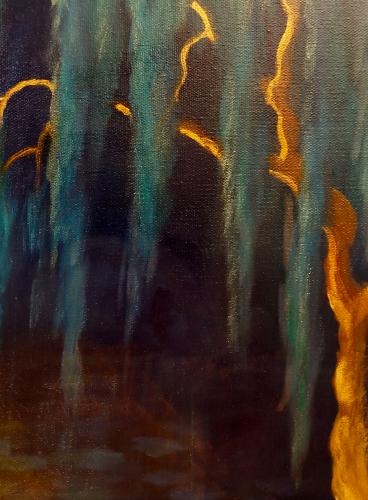 Flower Moon by LeeC - Use the 'Create Similar' button to commission an artist to create your own artwork.