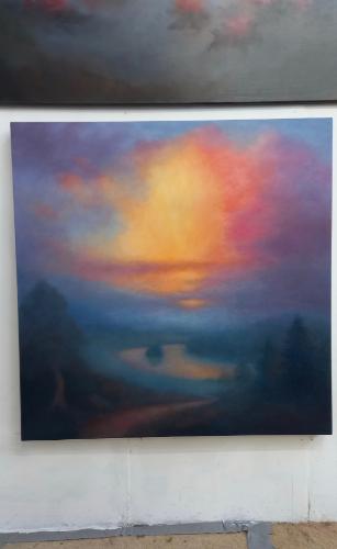 Thames Brumeuse by LeeC - Use the 'Create Similar' button to commission an artist to create your own artwork.