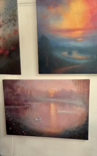 Swan Lake by LeeC - Use the 'Create Similar' button to commission an artist to create your own artwork.