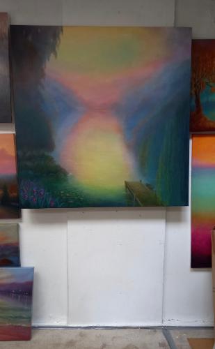 Elysian Willows by LeeC - Use the 'Create Similar' button to commission an artist to create your own artwork.