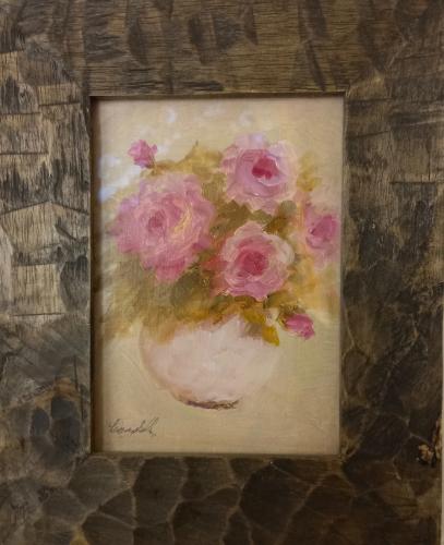 Artwork Miniature Pink Roses