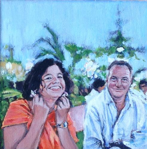 Couple anniversary commission by Louise - Use the 'Create Similar' button to commission an artist to create your own artwork.