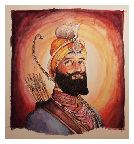 Artwork Guru Gobind Singh Ji