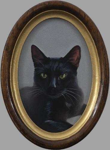 Fiona and Sable by MaryOilPortraitArtist - Use the 'Create Similar' button to commission an artist to create your own artwork.
