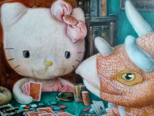 Unique Gathering by Annalisa - Use the 'Create Similar' button to commission an artist to create your own artwork.