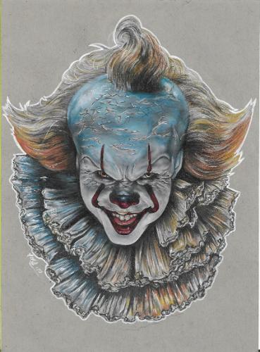 Fan art of Pennywise by Toria - Use the 'Create Similar' button to commission an artist to create your own artwork.